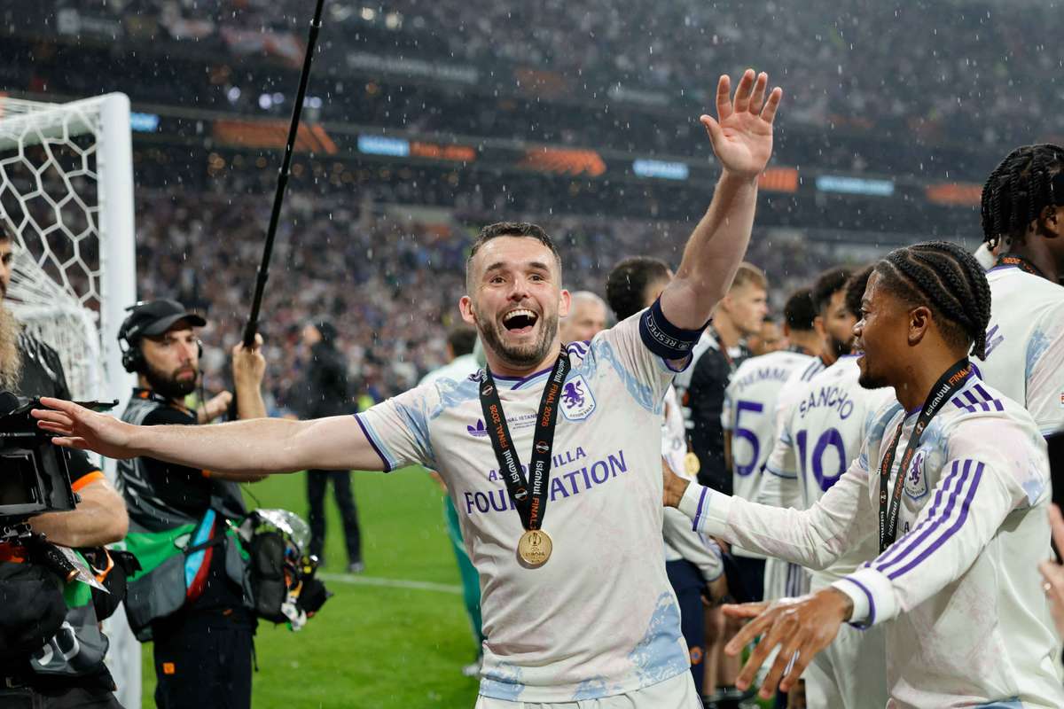 Aston Villa captain John McGinn invites Prince William to join Europa League party