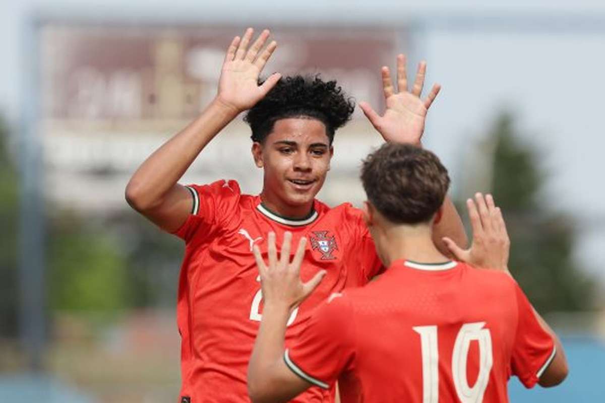 Sub-16: Cristiano Ronaldo Jr. bisa e Portugal vence a Grécia (3-0)