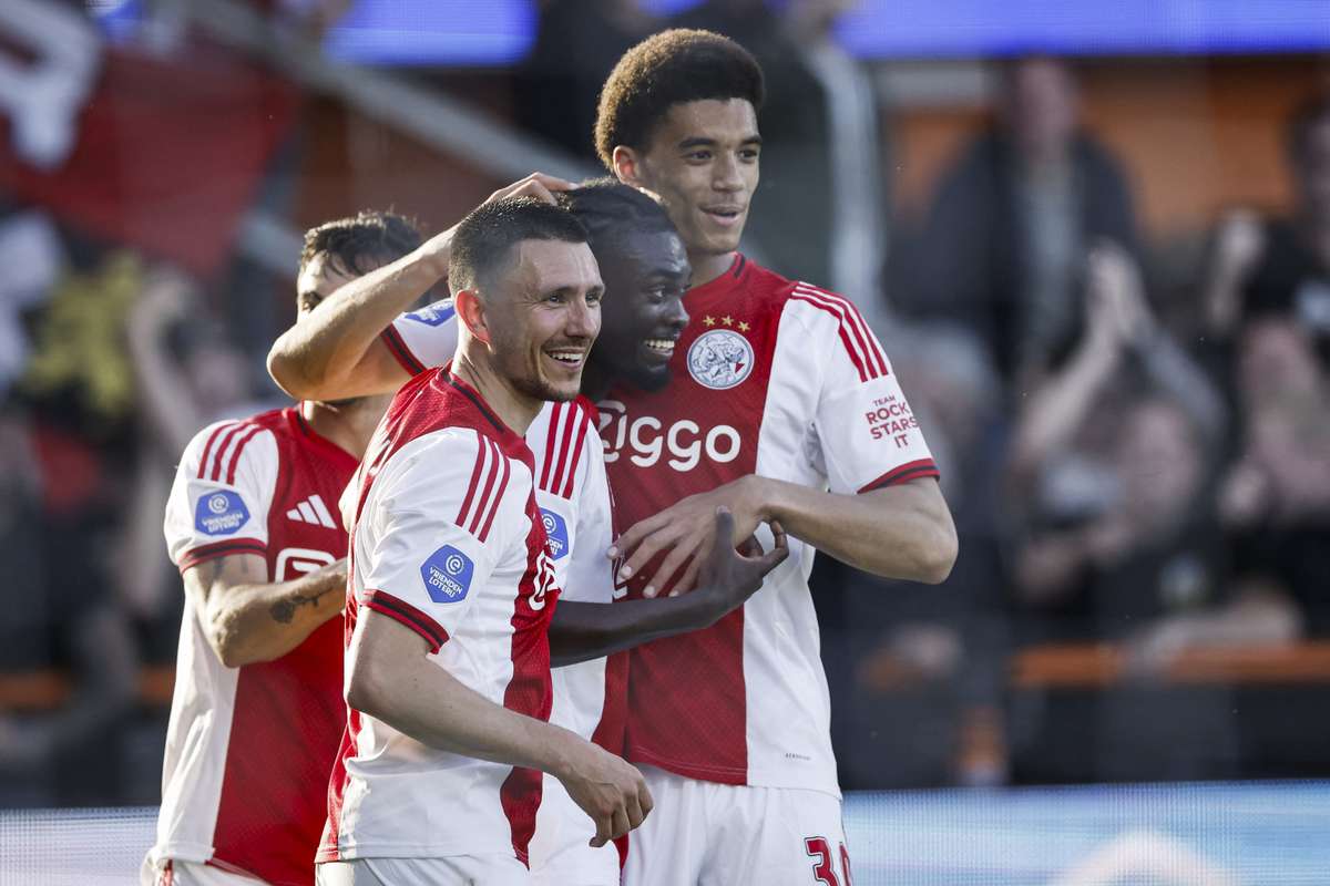 Ajax one step away from Conference League after beating Groningen in play-off semi