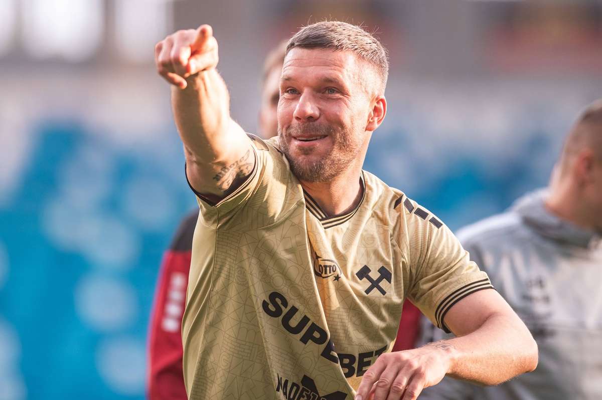 Champion du monde en 2014, Lukas Podolski dispute le dernier match de sa carrière