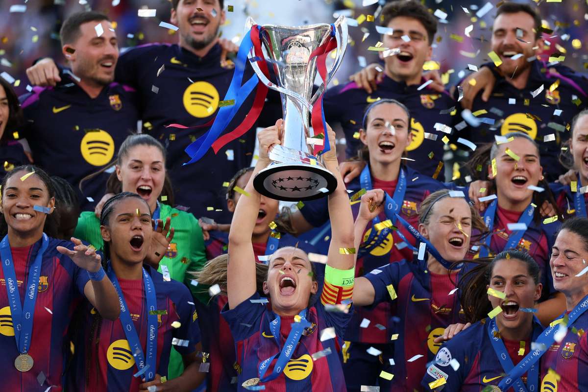Pajor and Paralluelo shine as Barcelona crush Lyon to claim Women's Champions League glory