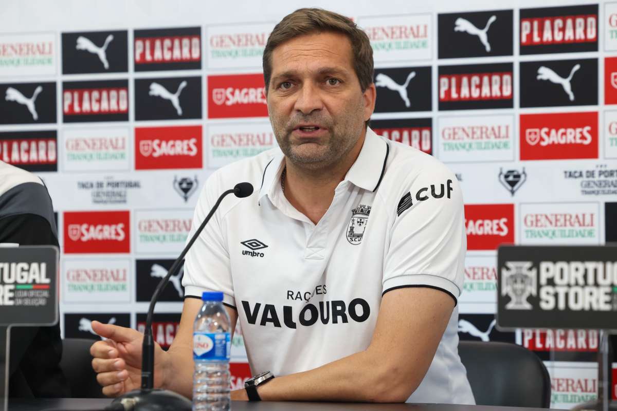 Luís Tralhão e a final da Taça: "Priorizamos o campeonato mas não viemos aqui passear"