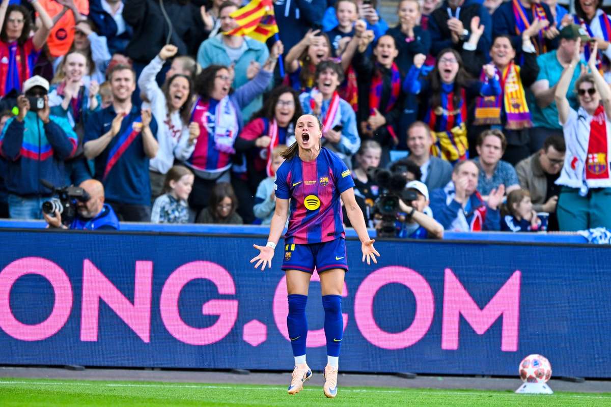 Grâce à Pajor et Paralluelo, le Barça écrase l'OL Lyonnes et remporte sa 4e Ligue des champions