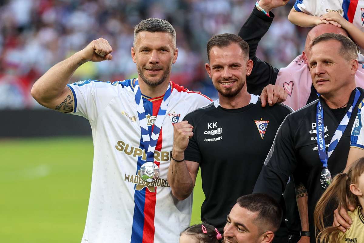 "Es wird gut": Podolski nach Abschied jetzt der "Chef" bei Gornik Zabrze
