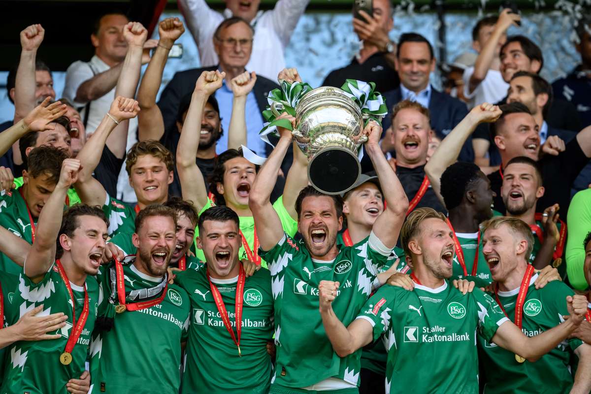 Saint-Gall remporte la Coupe de Suisse, 57 ans après