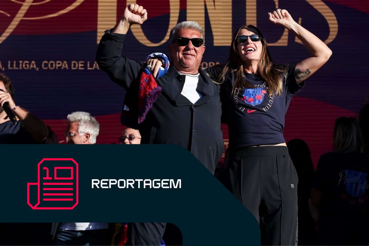 Reportagem: Jogadoras do Barcelona festejaram os quatro troféus da temporada perante 4 mil pessoas