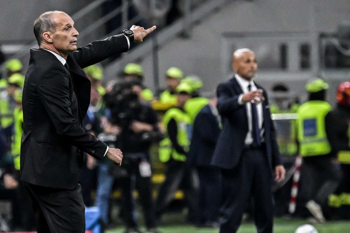 Falhanço na corrida à Champions coloca Allegri (AC Milan) e Spalletti (Juventus) em risco