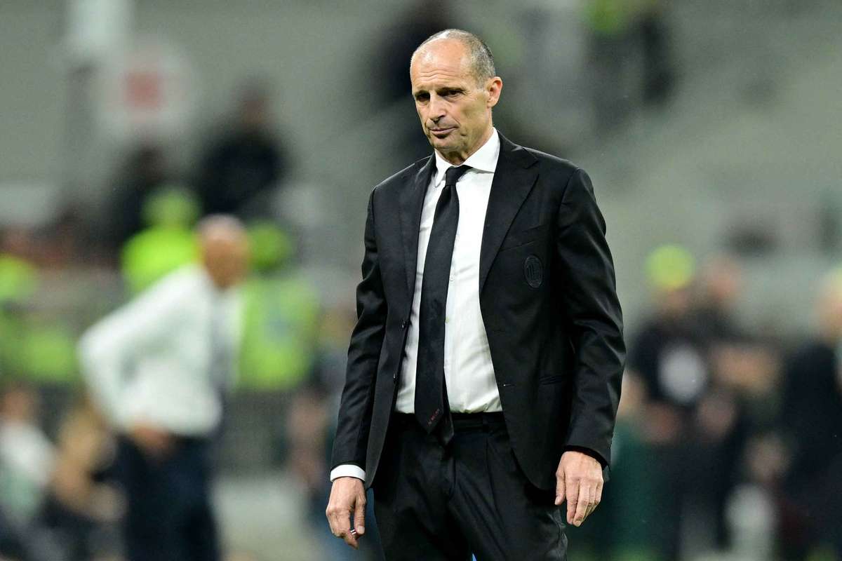 Operação de limpeza no AC Milan: Allegri e direção removidos após falhanço na Champions