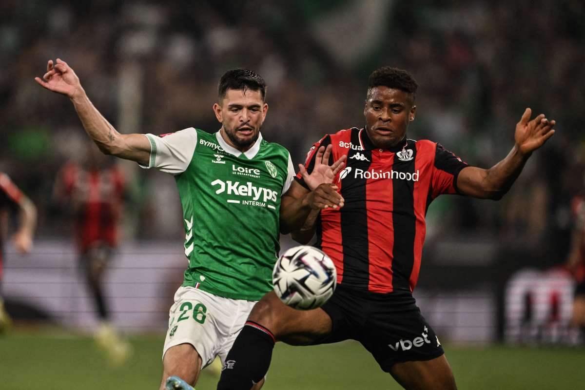 La décision se fera au match retour : Saint-Etienne et Nice à égalité dans l'aller des barrages de Ligue 1