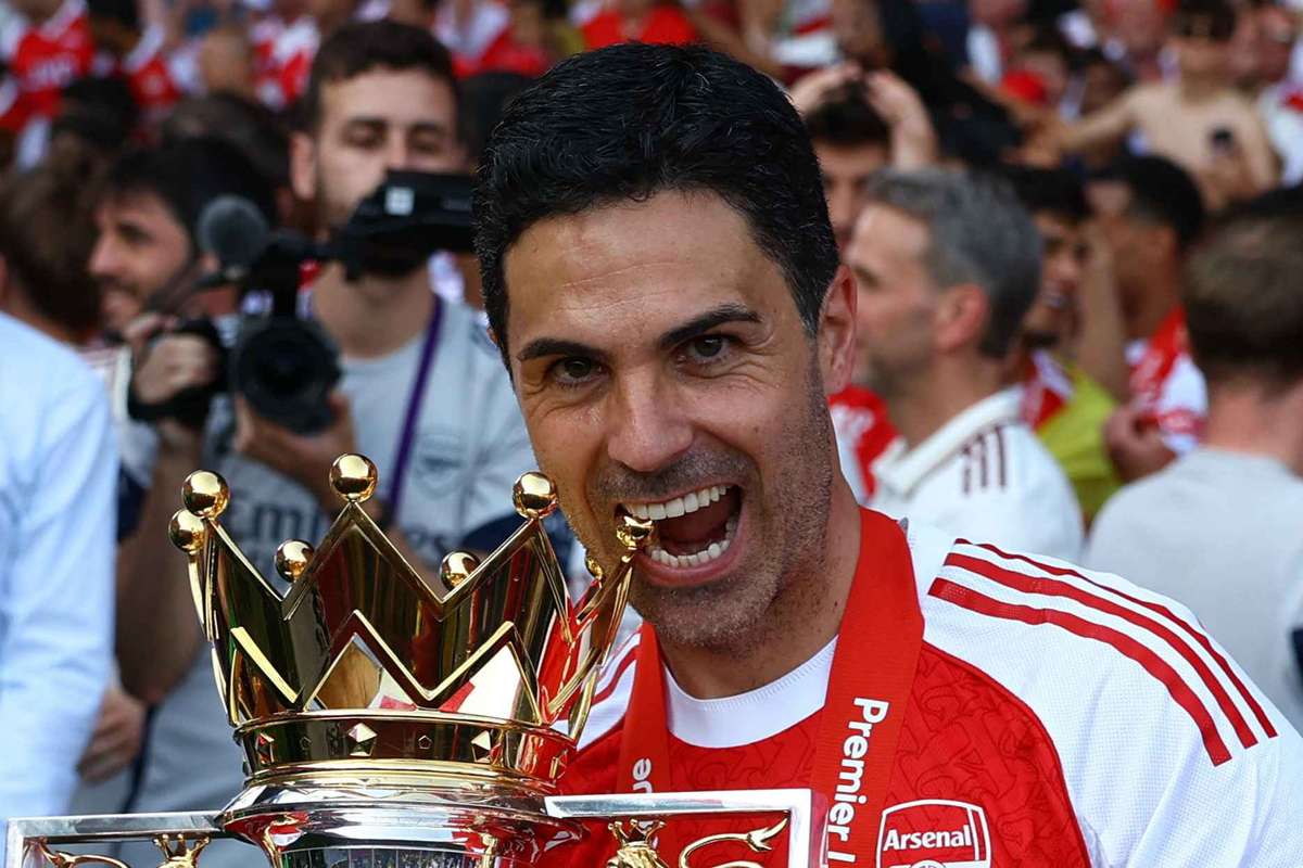 Mikel Arteta named Premier League Manager of the Season after guiding Arsenal to title