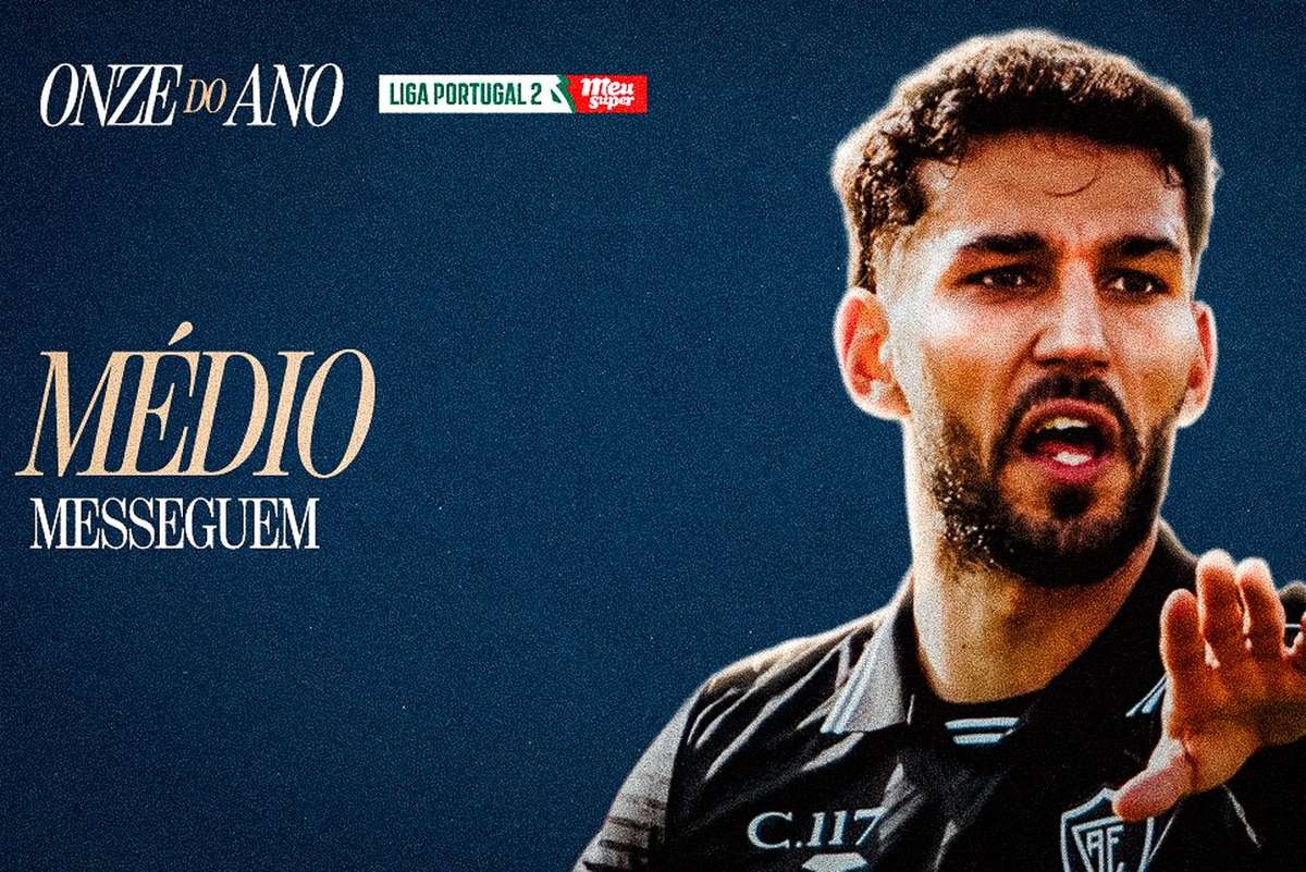Liga 2: Messeguem, do Académico Viseu, completa o meio campo do onze ideal