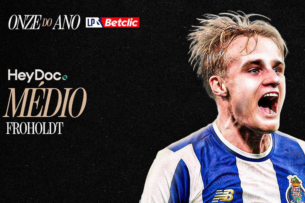 Victor Froholdt (FC Porto) assegura a última vaga no meio-campo do onze do ano da Liga Portugal