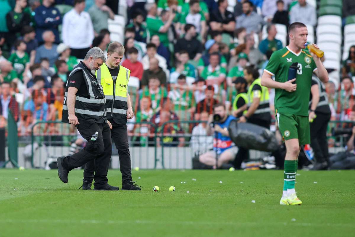 Des activistes pro palestiniens ont interrompu le match amical entre l'Irlande et le Qatar