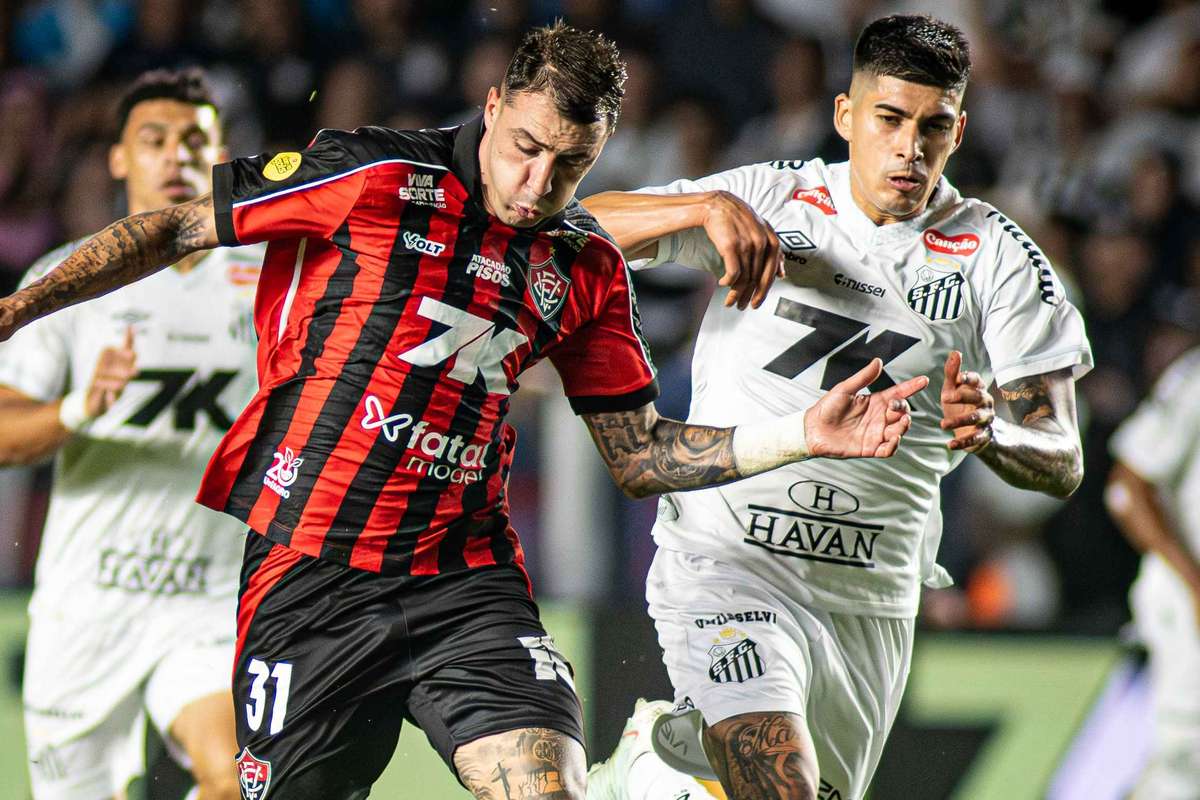Santos x Vitória: onde ver e tudo sobre o confronto do Brasileirão