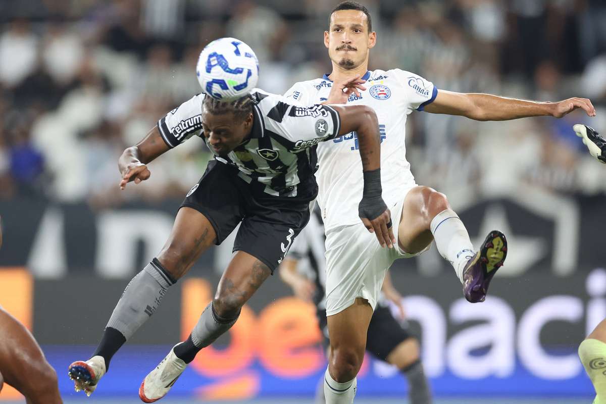 Bahia frente ao Botafogo: como ver, hora e tudo acerca do duelo do Brasileirão