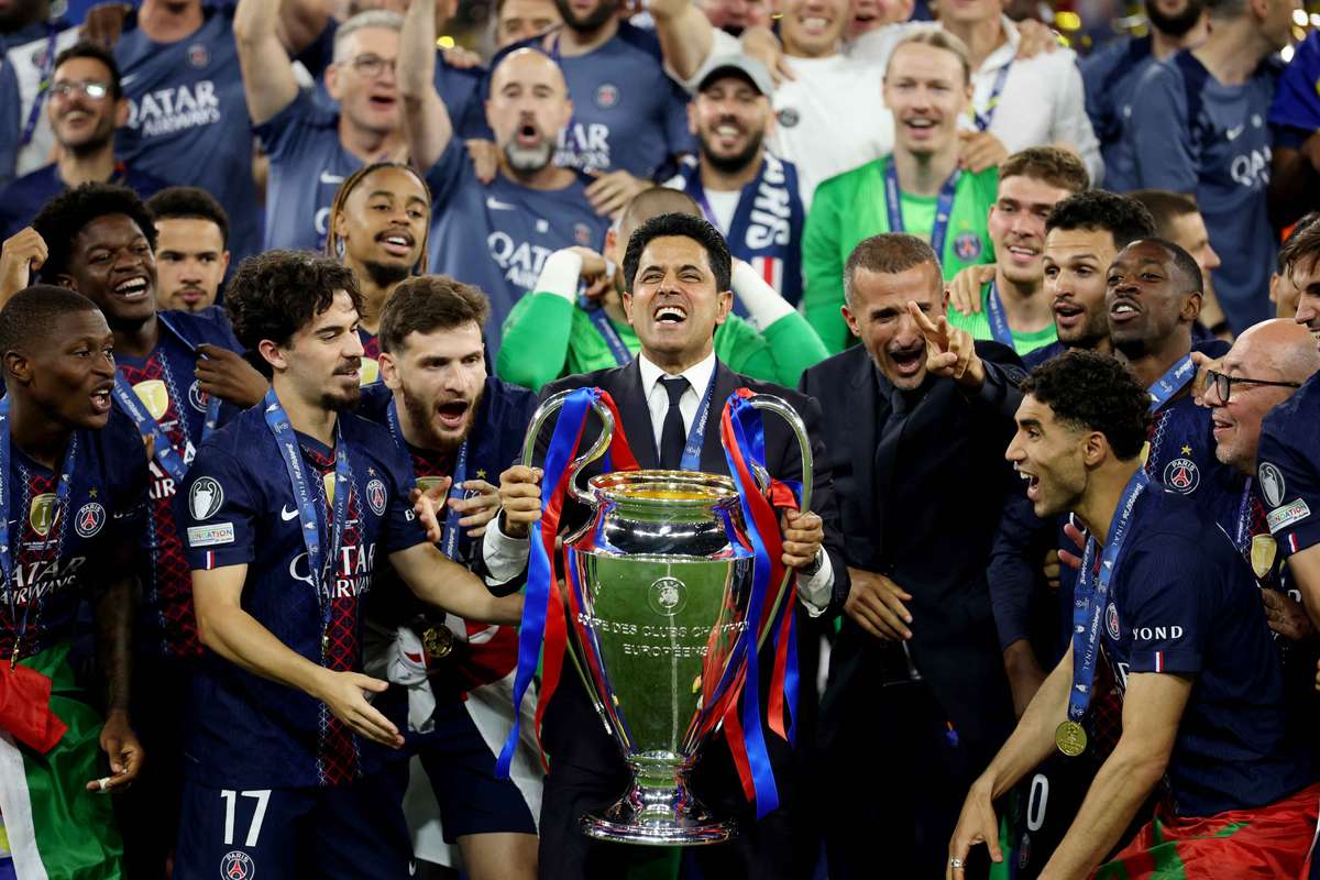 Nasser Al-Khelaifi, presidente del PSG, alaba a Luis Enrique como "el mejor técnico del planeta"