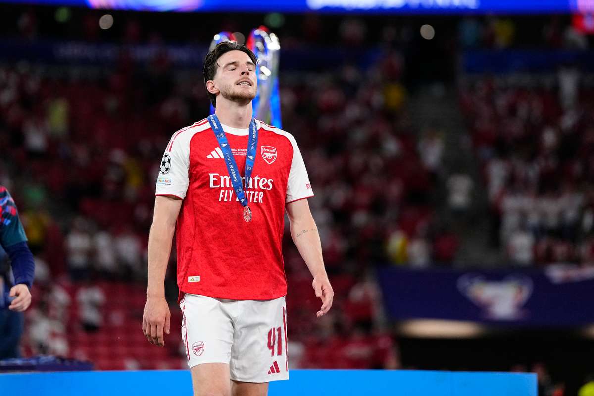 Declan Rice nie traci apetytu na sukcesy w Arsenalu mimo porażki z PSG w finale Ligi Mistrzów
