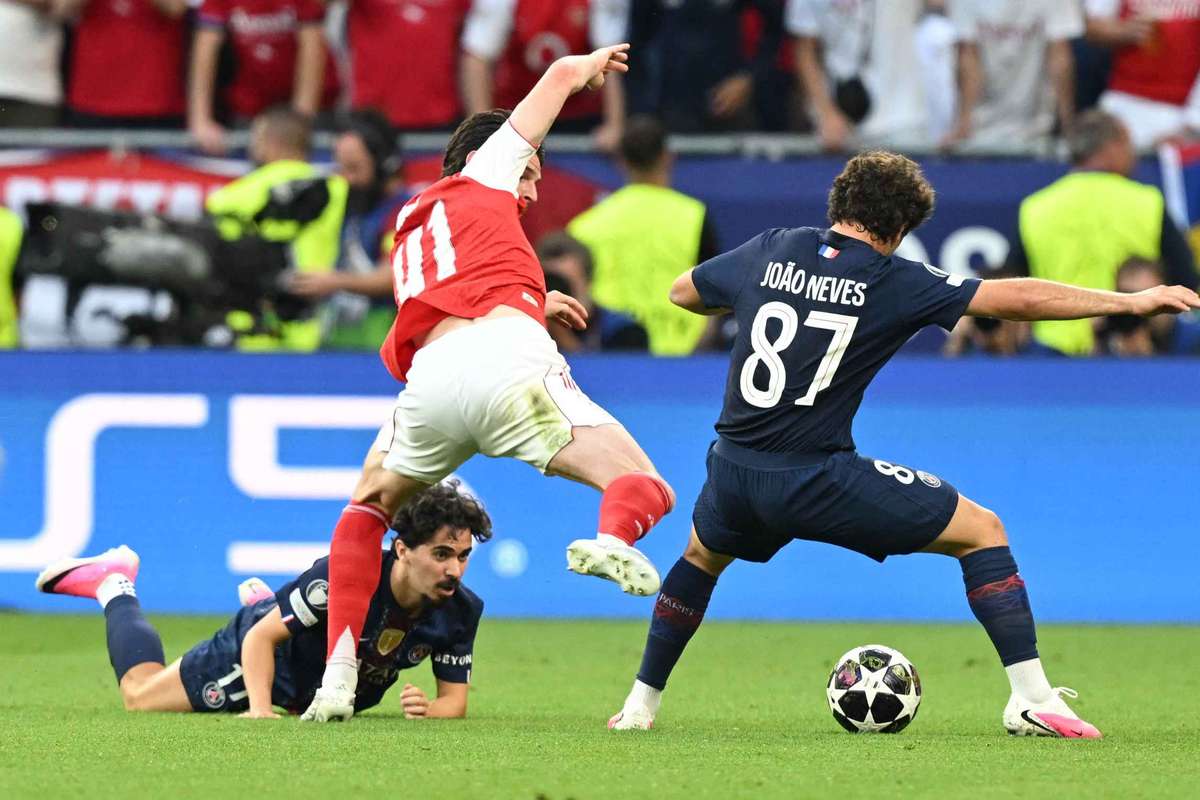 Quarteto português do Paris Saint-Germain aumenta lista de repetentes em clubes estrangeiros