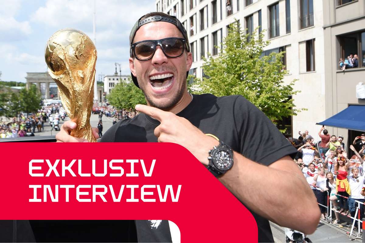 "Star sollte immer die Mannschaft sein": Podolski über Deutschlands WM-Erfolgsrezept