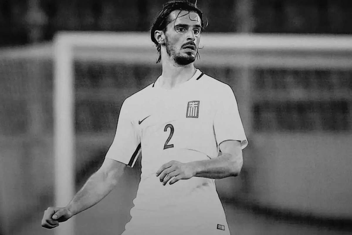 Marios Oikonomou, defesa internacional da Grécia, faleceu aos 33 anos