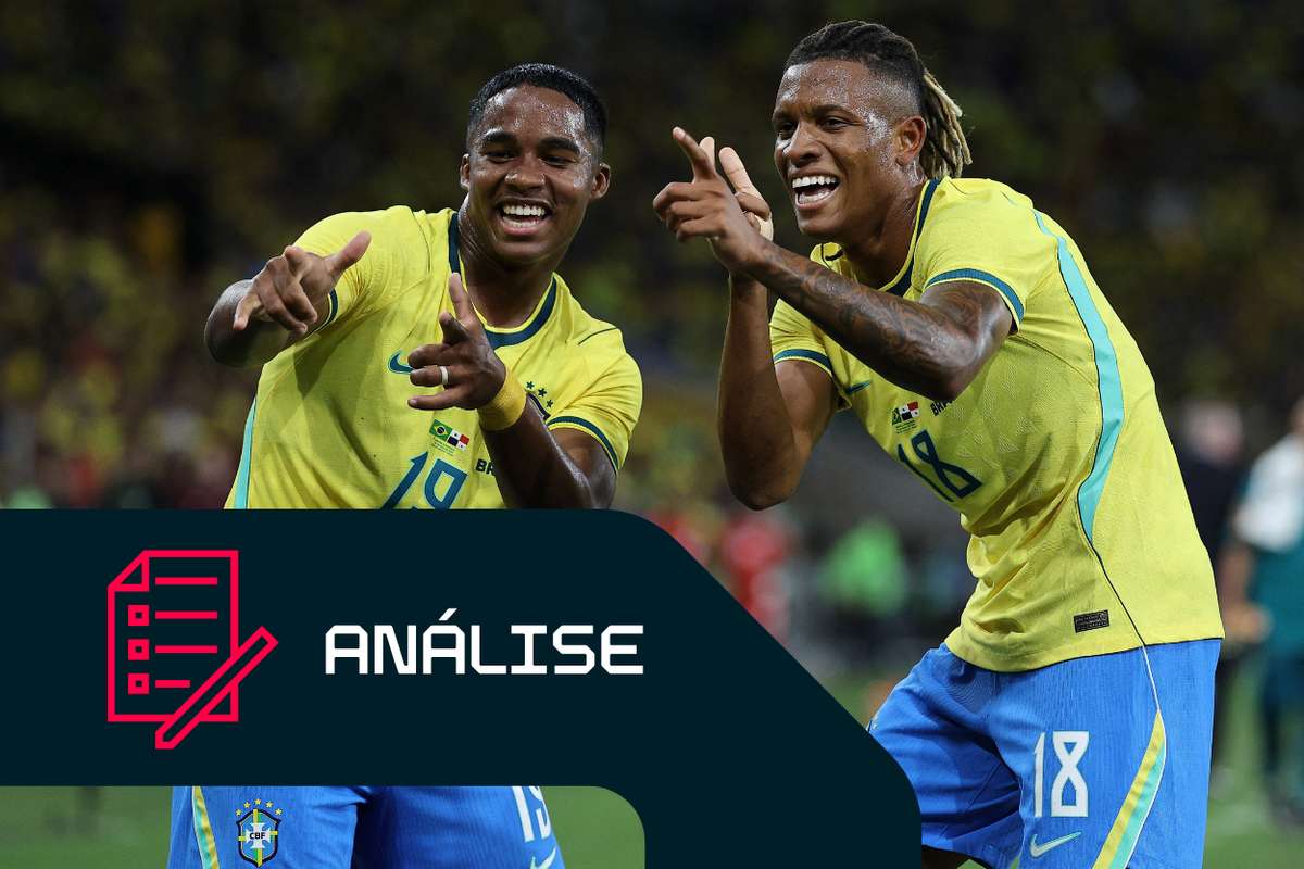 Brasil viveu dois jogos em um: os números da goleada diante do Panamá