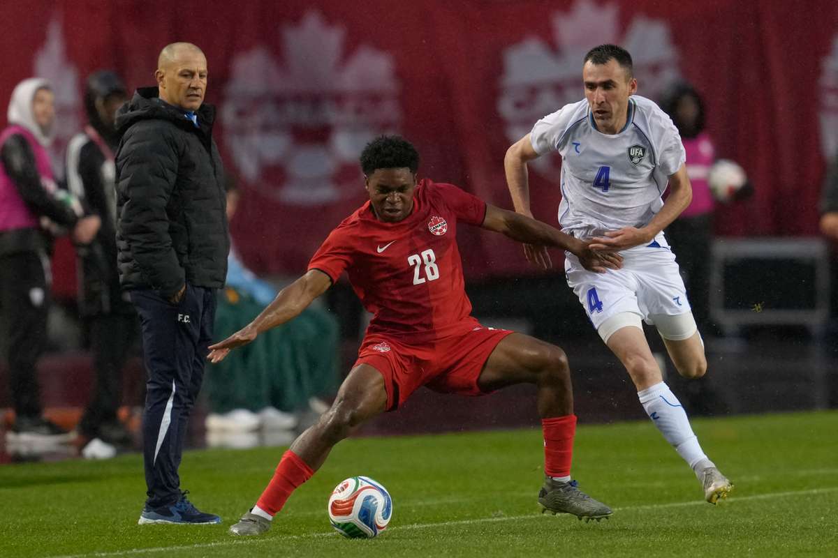 Mundial-2026: Uzbequistão derrotado pelo Canadá em jogo de preparação (2-0)