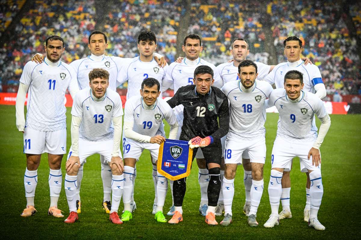 Mundial 2026: Convocatória final do Uzbequistão com 26 jogadores