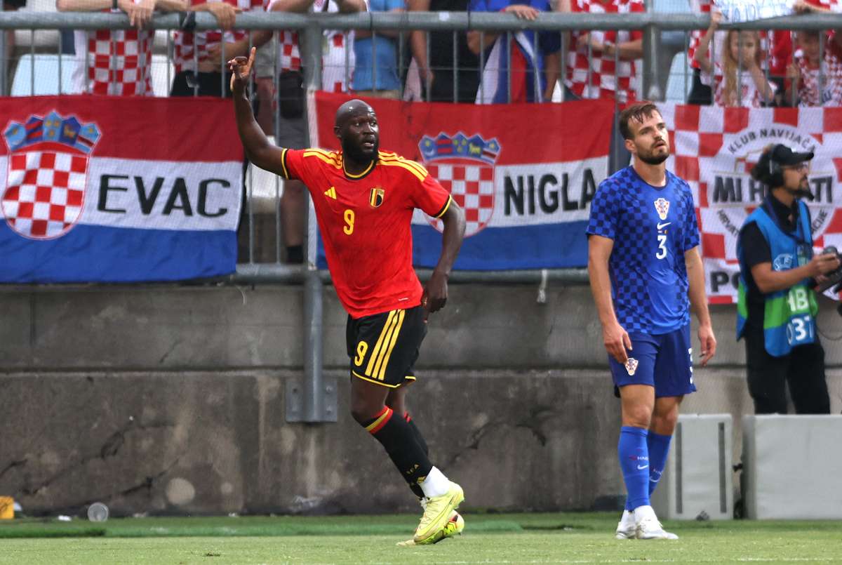 La Belgique célèbre le come-back de Romelu Lukaku et bat la Croatie