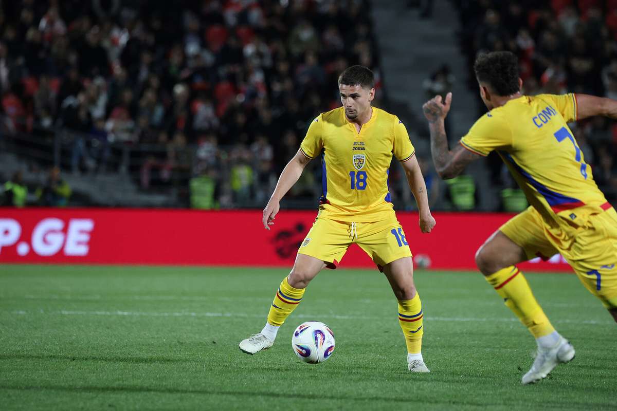 Mundial 2026: Geórgia e Roménia empatam a uma bola em particular com Kochorashvili em campo