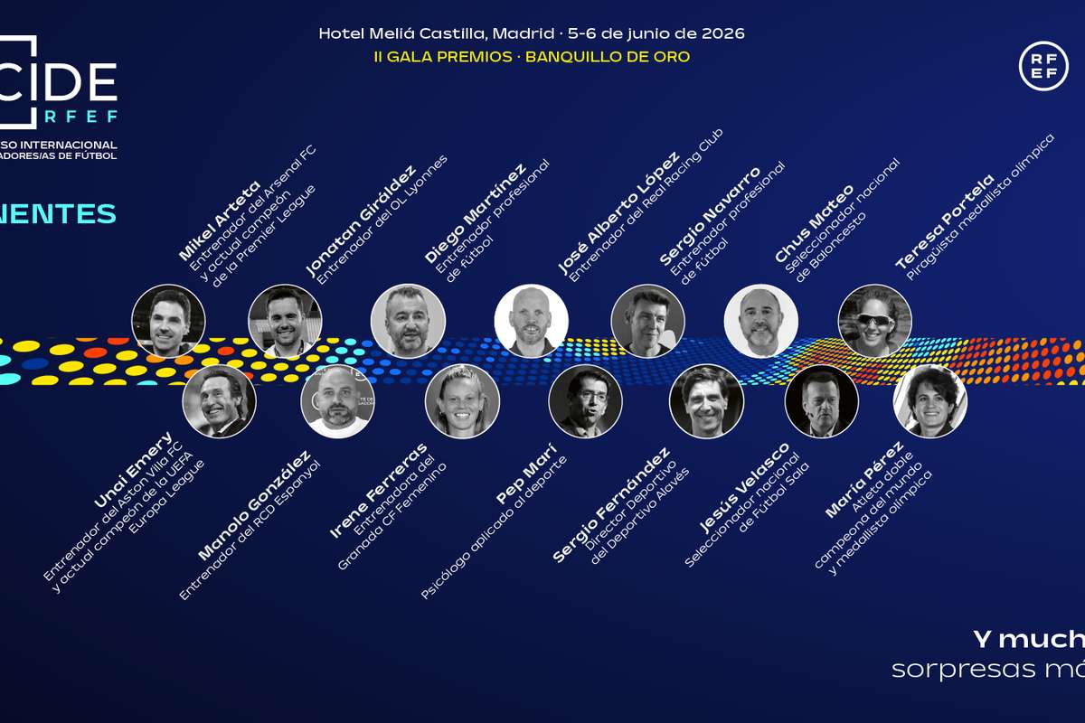 Mikel Arteta y Unai Emery, protagonistas del III Congreso Internacional de Entrenadores RFEF