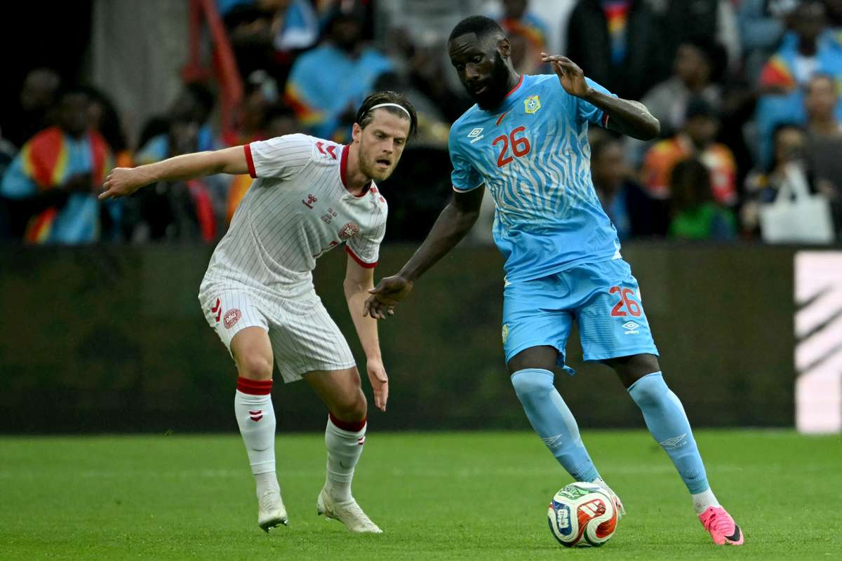 Mundial 2026: RD Congo segura o ímpeto da Dinamarca em particular amigável (0 0)