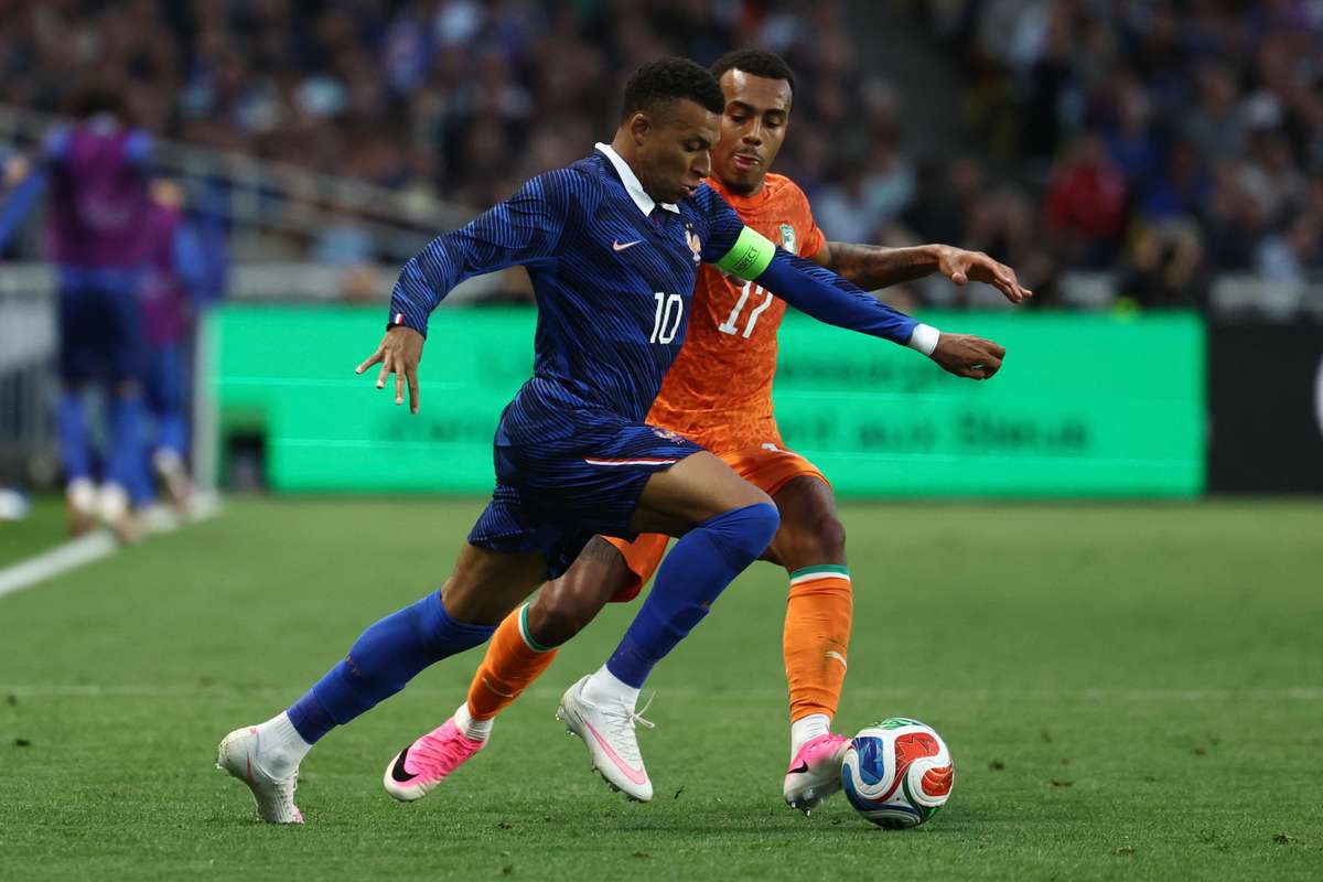 Mundial 2026: Costa do Marfim surpreendeu França em Nantes em partida de preparação (1-2)