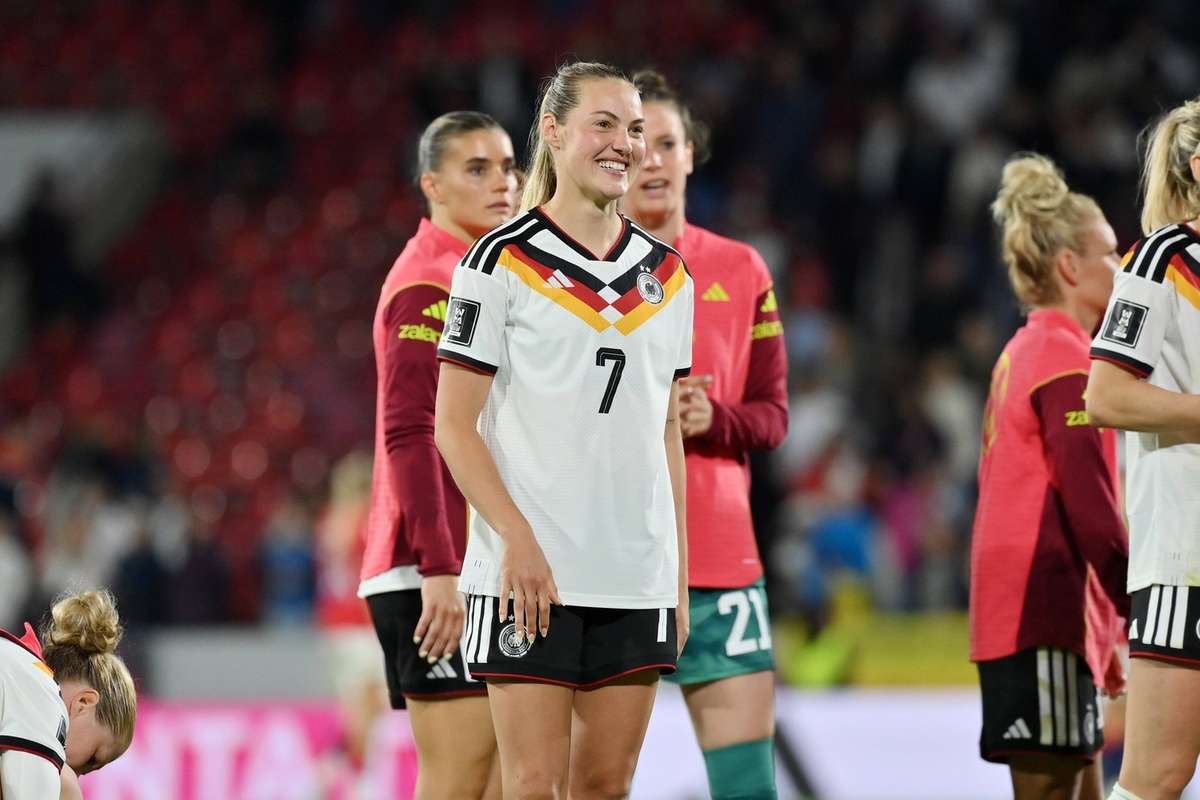 Brasilien ruft DFB Frauen feiern WM Ticket und Müller