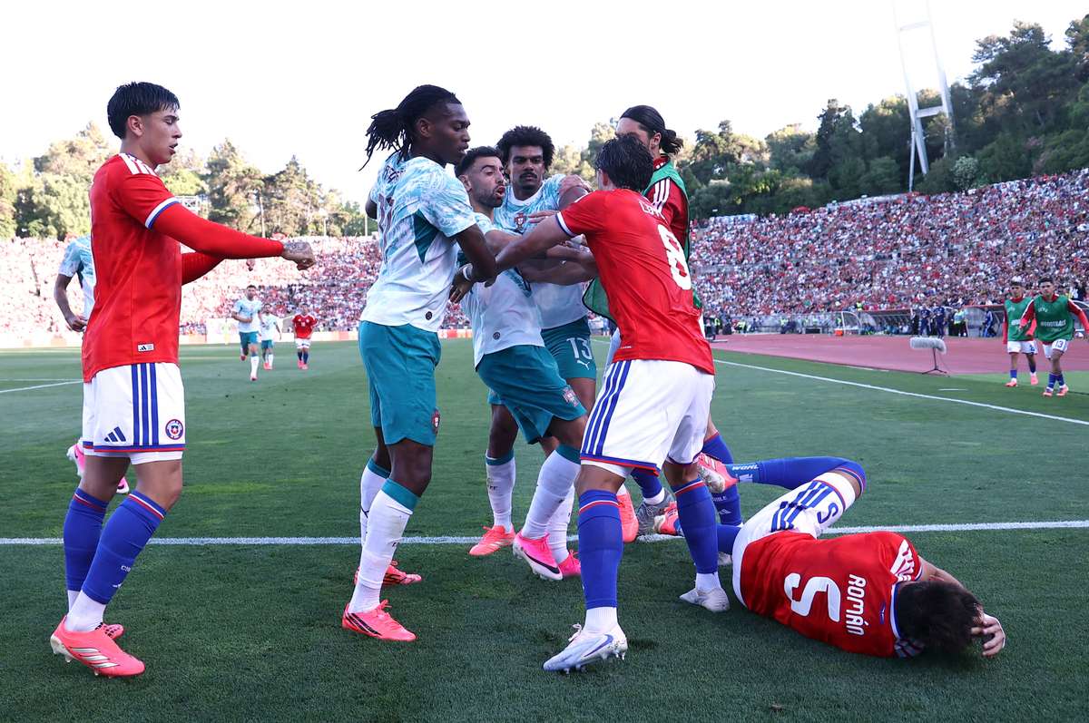 Leão erhält im Freundschaftsspiel gegen Chile die Rote Karte und riskiert WM-Sperre