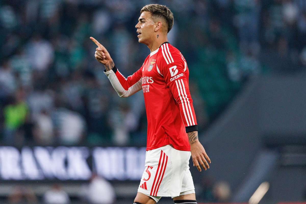 Valência interessado no regresso de Enzo Barrenechea (Benfica)