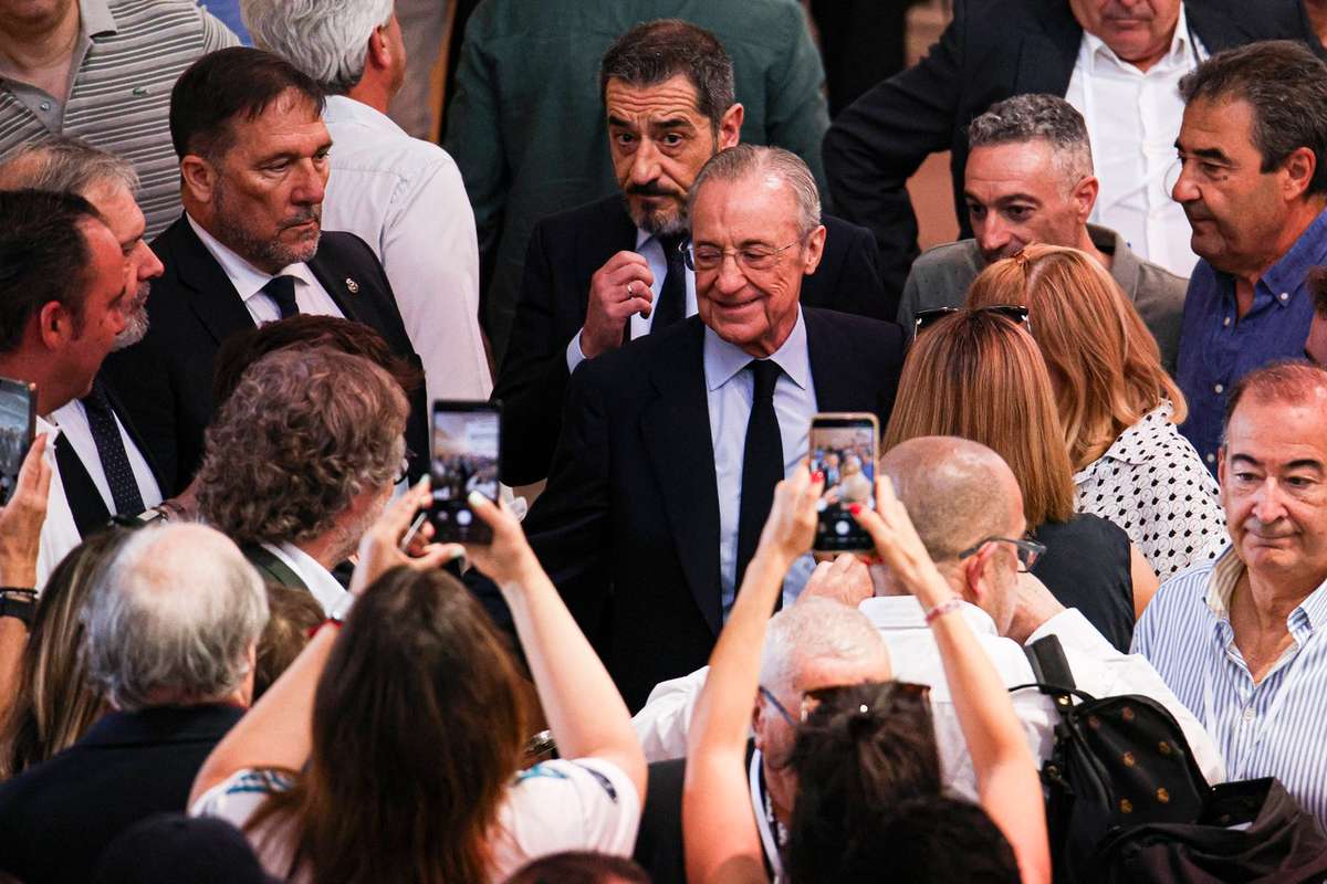 Florentino Pérez reeleito como presidente do Real Madrid: "É um dia feliz para mim e para o madridismo"