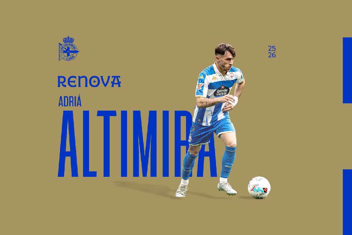 Oficialmente, Adria Altimira renova com o Deportivo até 2029