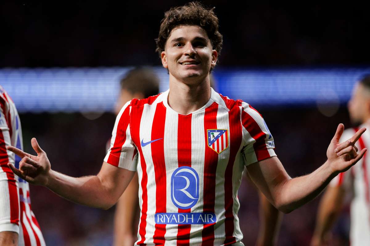 Atlético de Madrid reage com risos à oferta do Real Madrid por Julián Álvarez