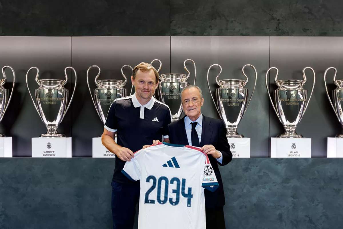 El Real Madrid extiende su acuerdo con Adidas por ocho años más