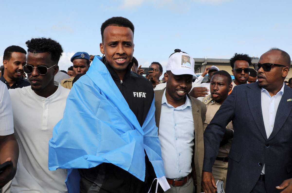 Referee Artan gets hero's welcome in Somalia after being denied US entry and World Cup dream