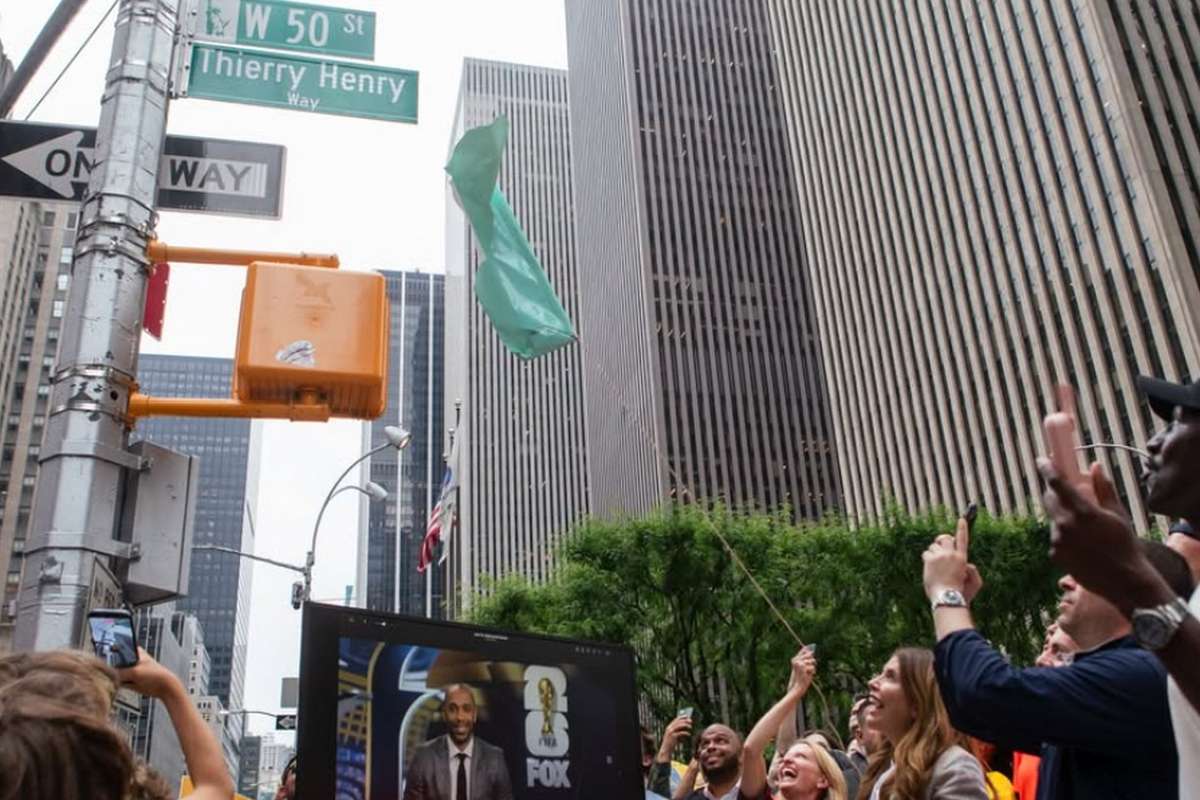 New York attribue provisoirement les noms de Thierry Henry et Pelé à deux rues