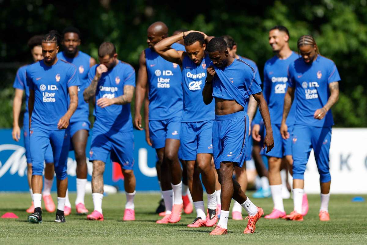 Mundial-2026: França realizou o primeiro treino na Universidade de Bentley