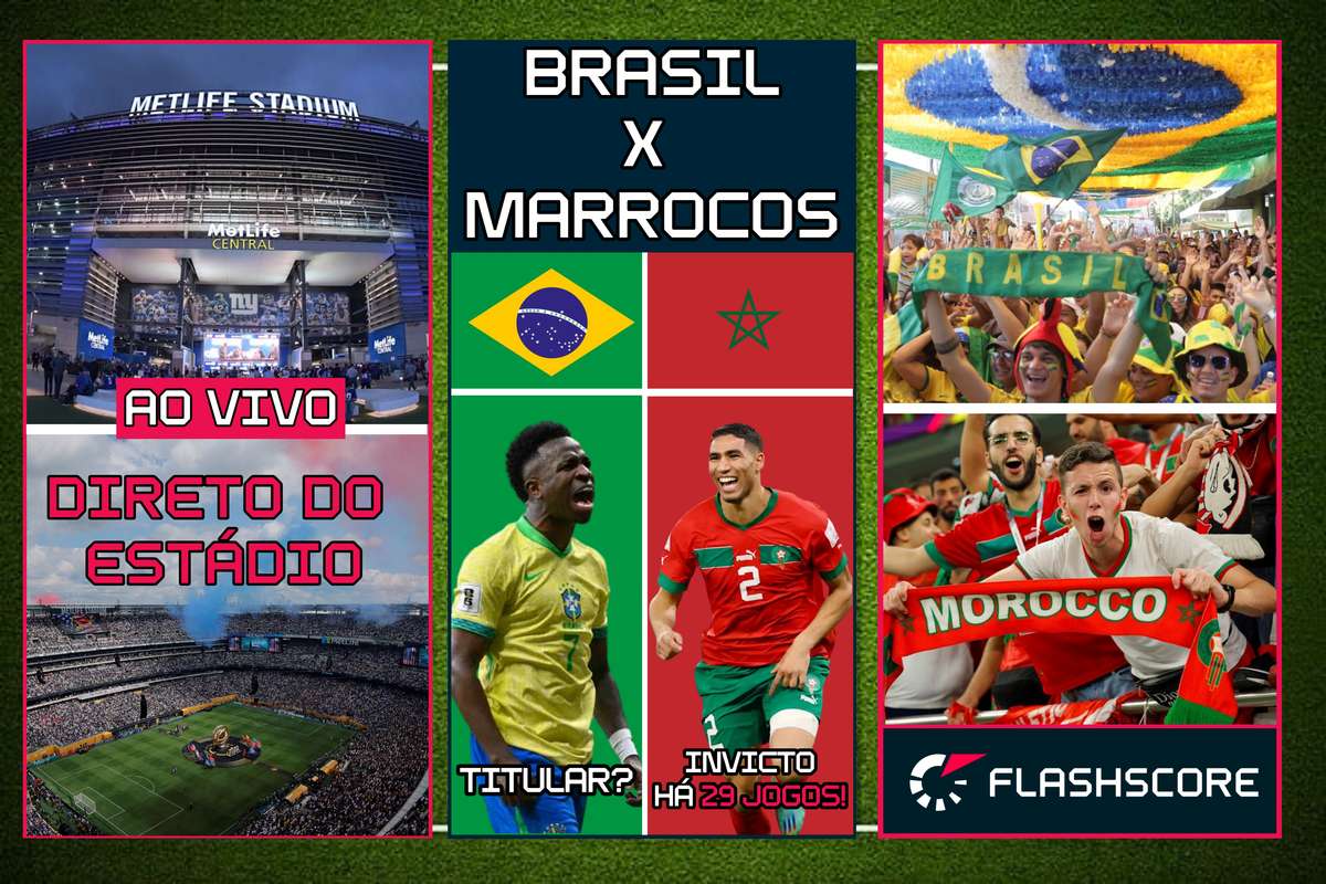 Flashscore realiza transmissão ao vivo para aquecer estreia do Brasil no Mundial