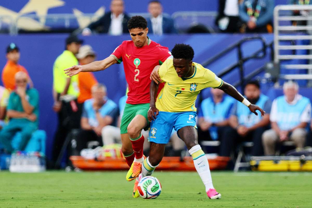 Vinicius Junior kontert Saibari Führung Marokko erkämpft sich einen Punkt gegen Brasilien