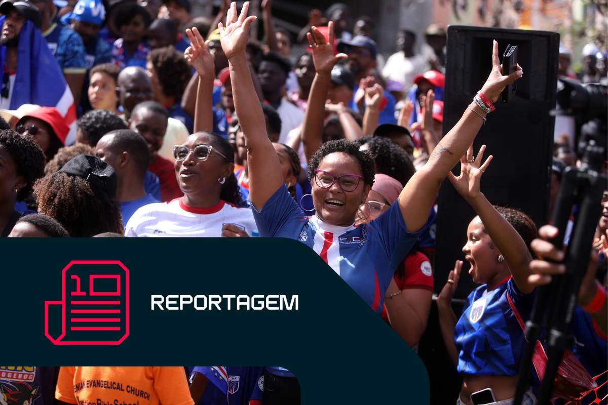 Reportagem: Cabo Verde eufórico nas ruas festeja empate como uma vitória
