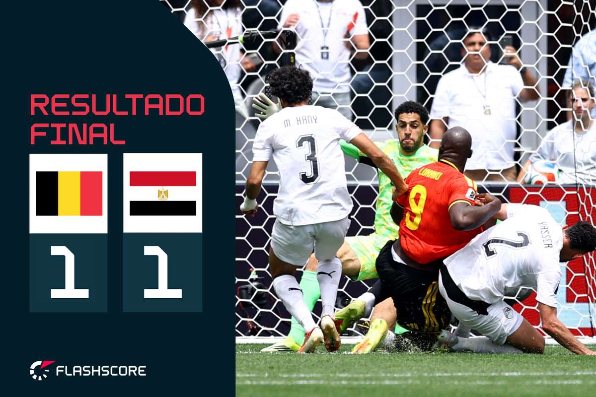 Mundial-2026: Autogolo evita derrota da Bélgica diante do Egito