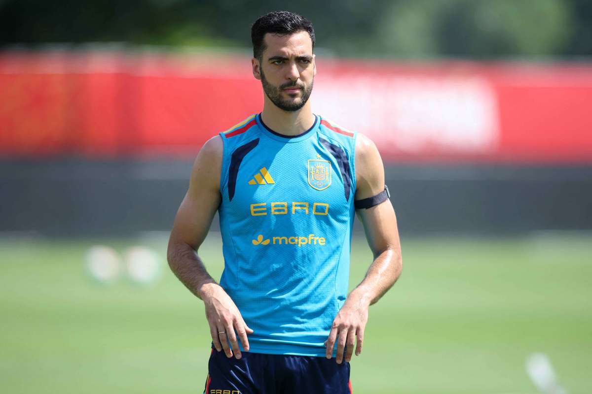 Mikel Merino unique absent de l'entraînement de l'Espagne