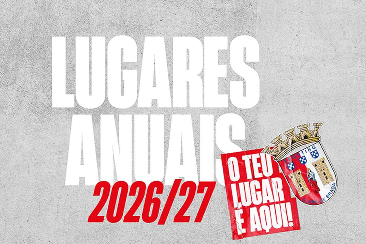 SC Braga recua e mantém os preços dos lugares anuais iguais aos da época passada
