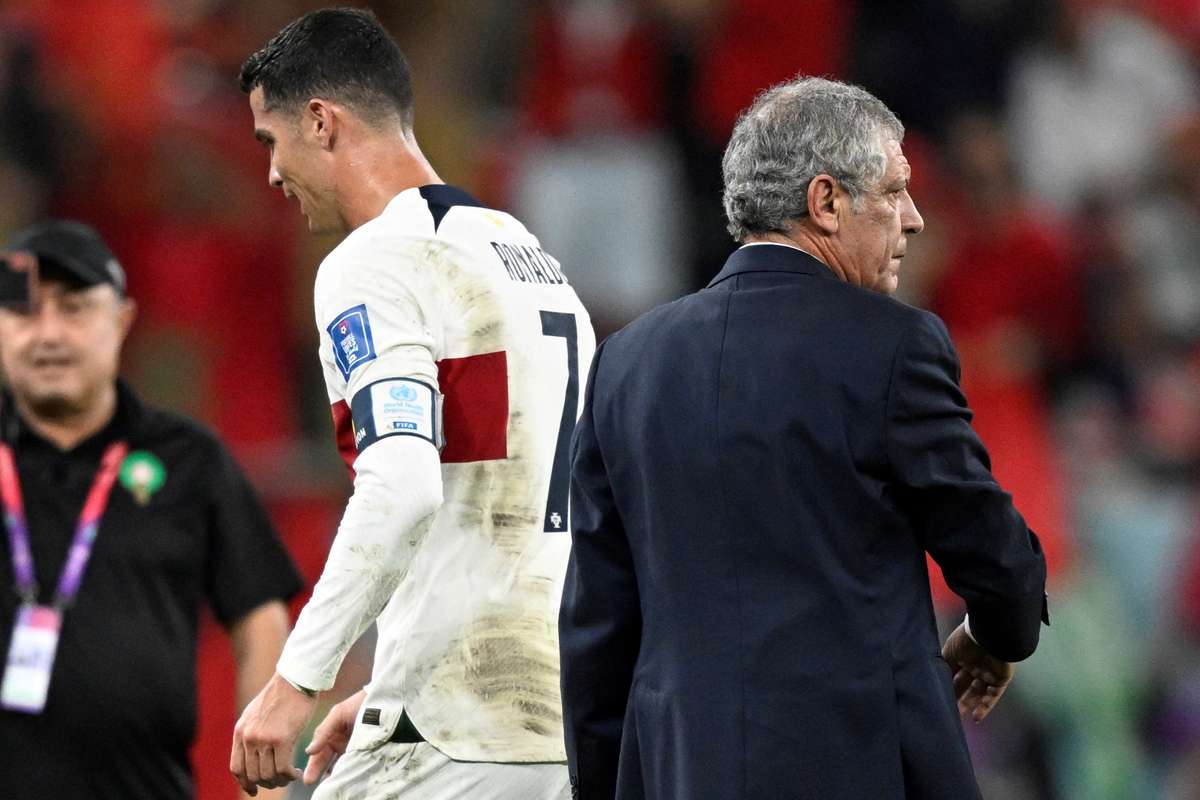Mundial 2026: A campanha de Portugal em 2022 ensombrada pelo embate Santos-Ronaldo