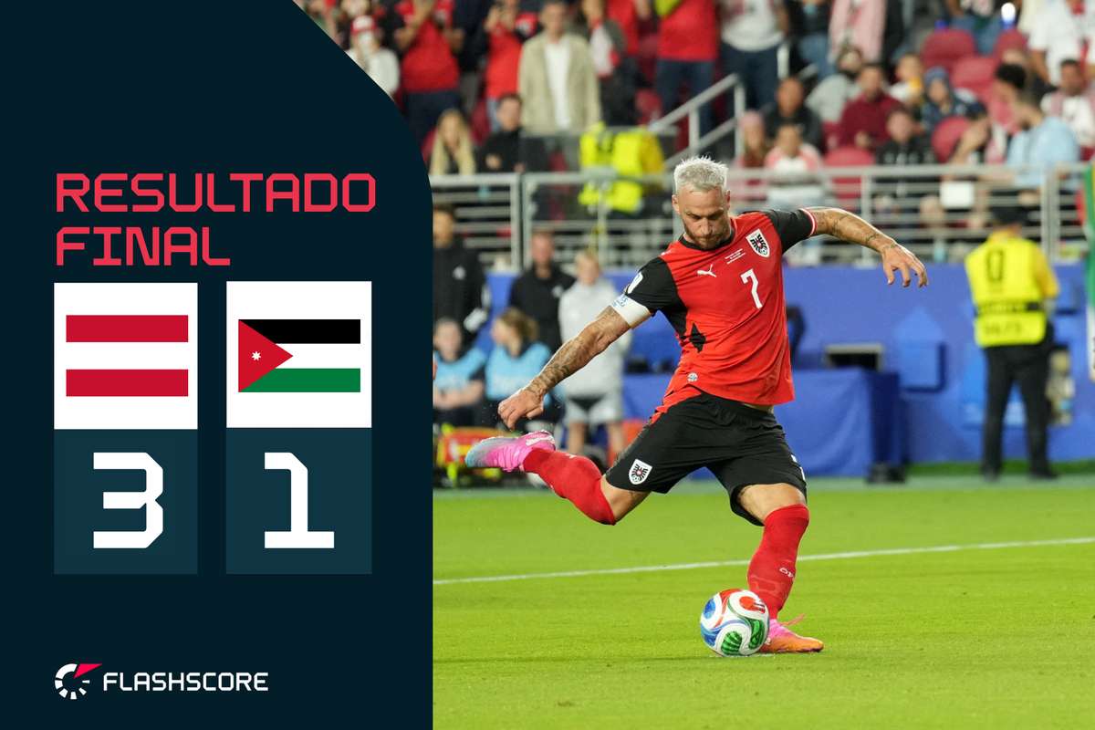 Mundial 2026: Áustria festeja regresso com vitória sobre a estreante Jordânia
